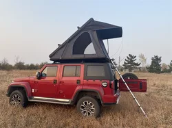 Hard Shell Aluminium Triangle Roof Camper Trailer Mini Roof Top Tent
