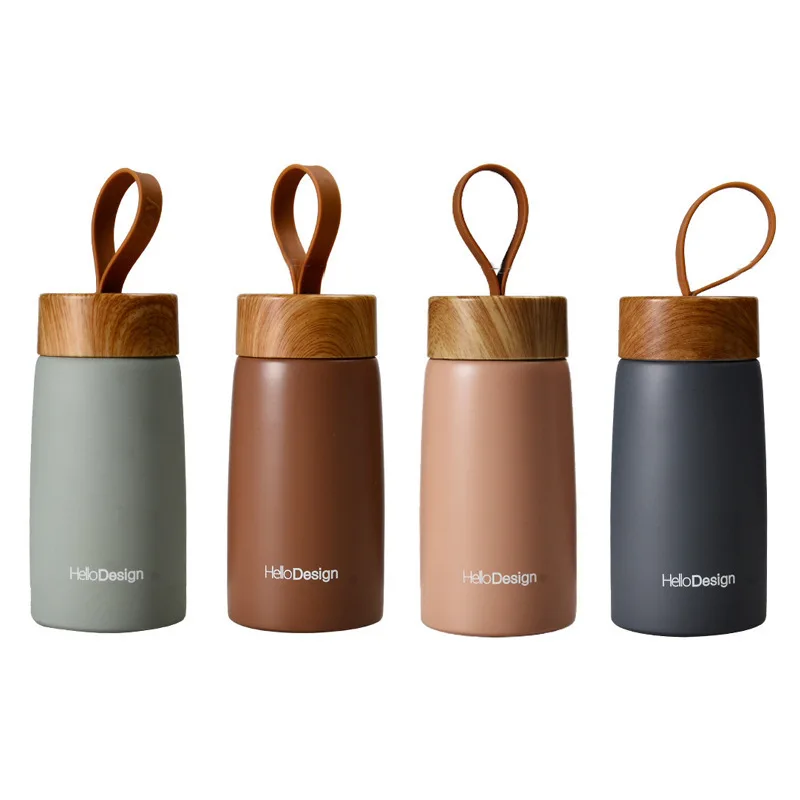 Feiyou small shaker cute 304 stainless steel vacuum insulated thermos flask water bottle with custom logo