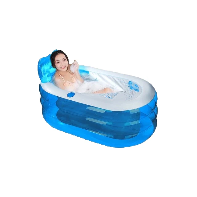 Portable PVC Adult inflatable Bath tub Indoor Outdoor with Stocks Fast Shipping