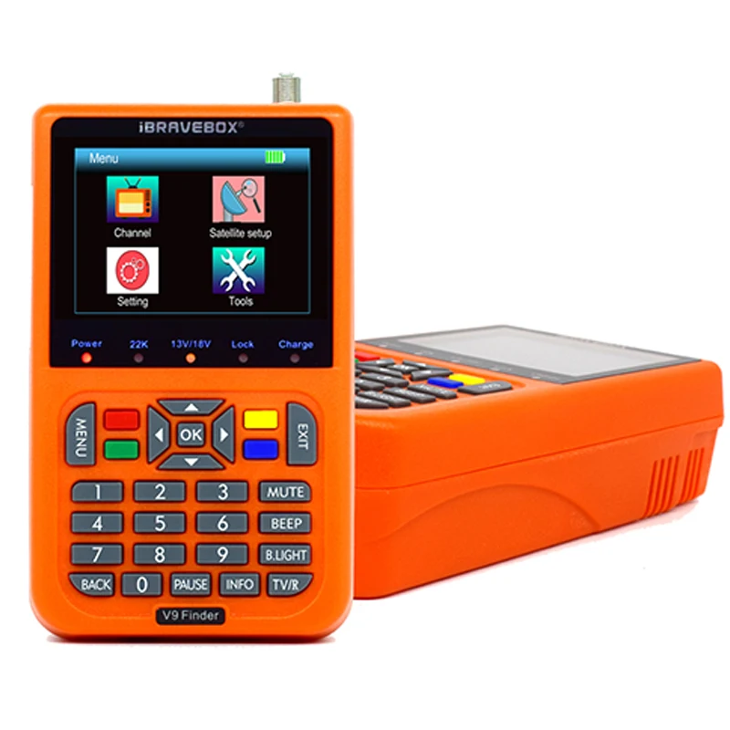 Лидер продаж детектор сигнала Satfinder Full HD 1080P H.265 DVB S2 цифровой