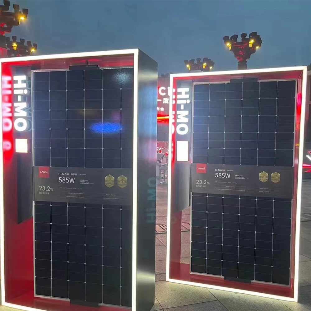 longi solar panel Hi-MO Explorer LR5-72HTH 565/585 monocrystalline solar panel photovoltaic module for photovoltaic panel system