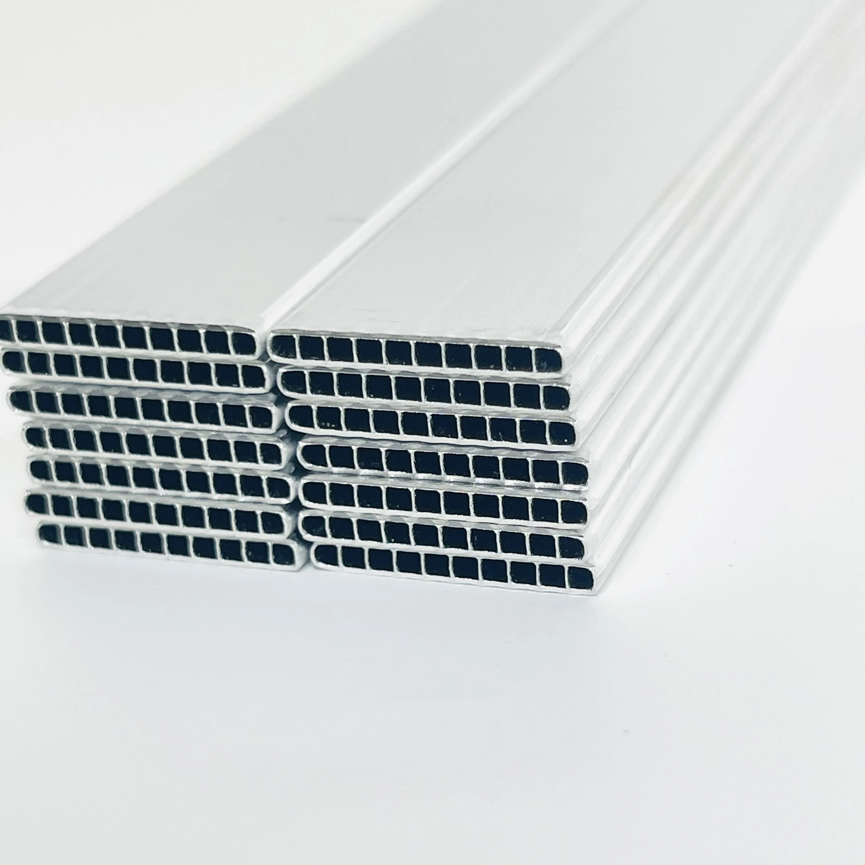 Auto Aluminum Spare Parts Heat Sink High Frequency Welded flat Tube