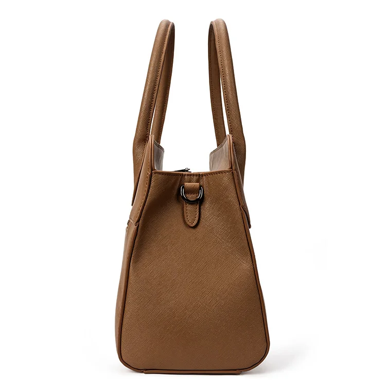 New Vintage Tote Bags Handbags for Women Leather Ladies Crossbody Bags Top Handle Womens Handbags with Zipper Pocket