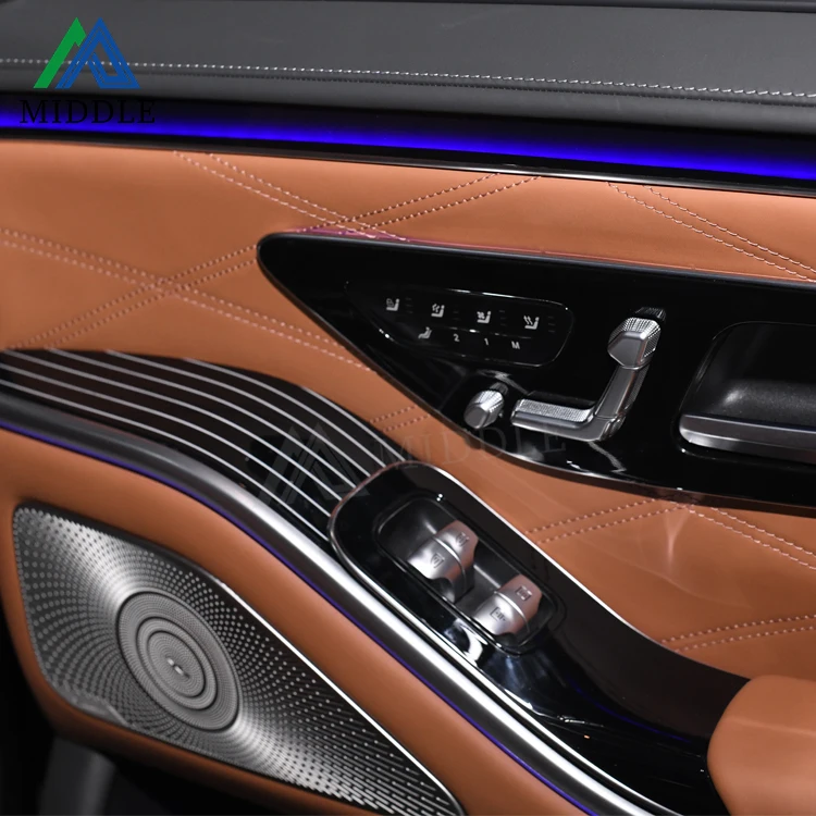 New Design Luxury  Interior Upgrade Kit For S Class W223 Upgrade To Maybach Type Rear Seats With Console