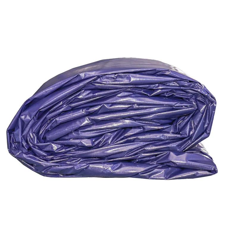 PE Laminated Tarpaulin with label card packing