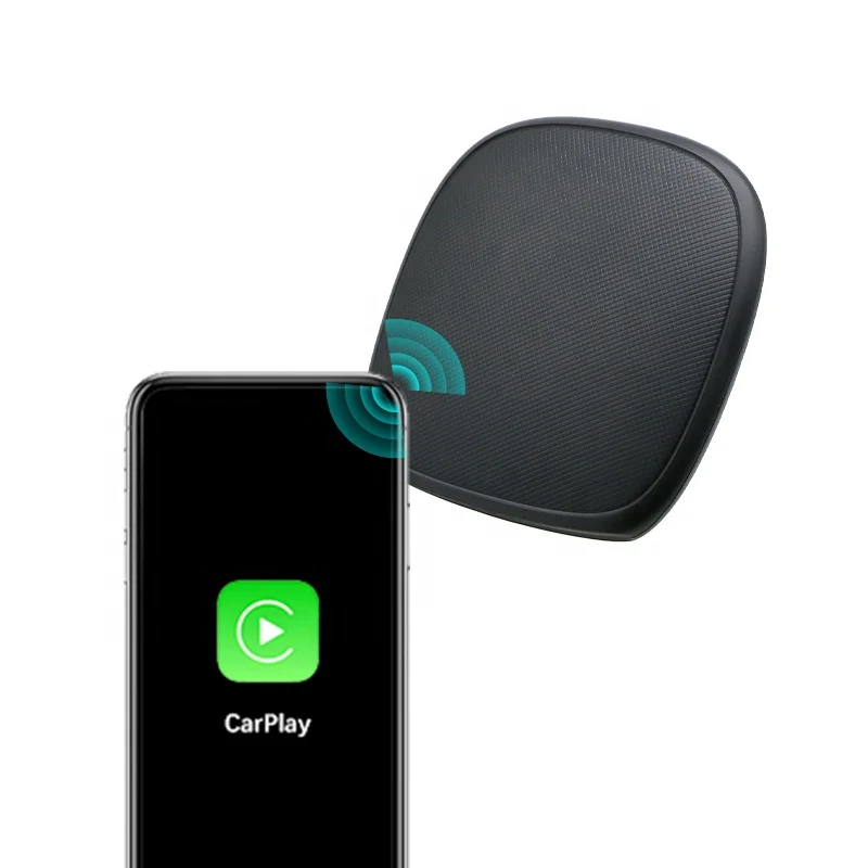 OEM Manufacturer Wholesale All-in-one Mini Portable CarPlay Android Auto AI BOX 4+64GB Wired to Wireless Smart CarPlay Adapter