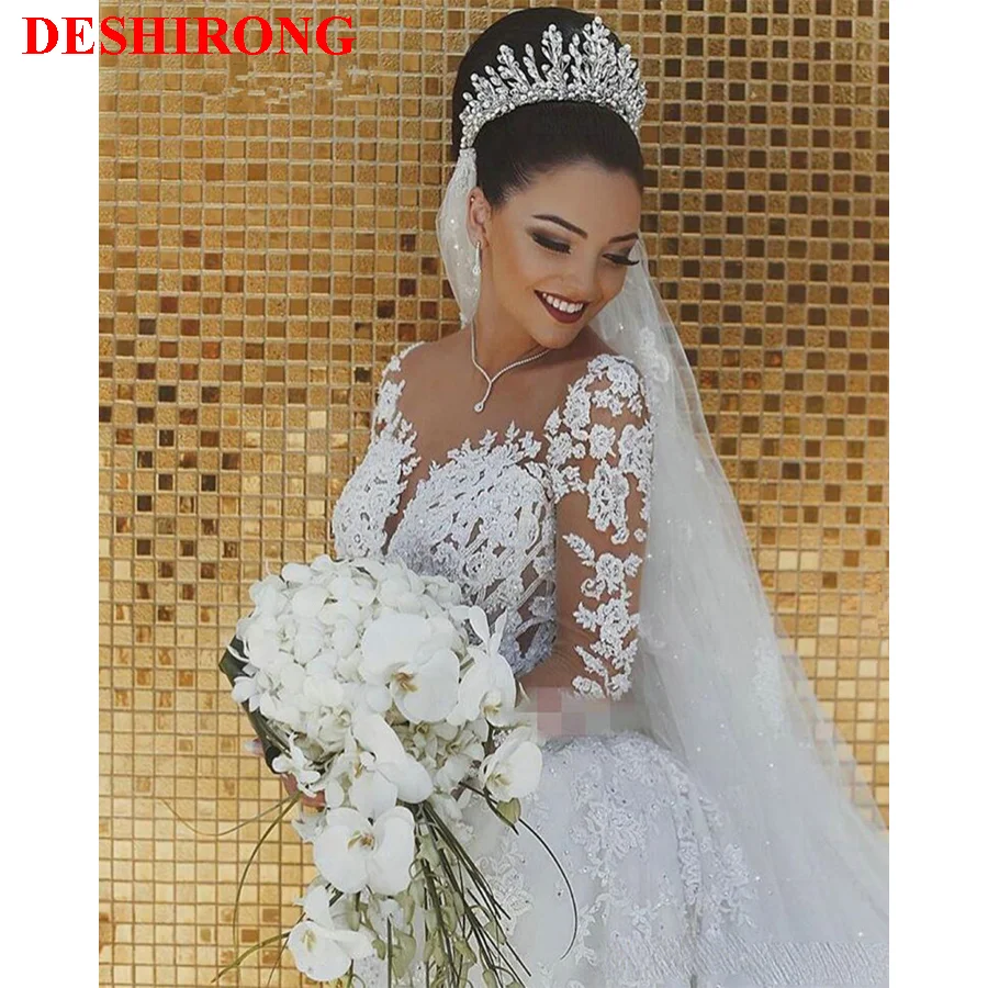 2022 New Wedding Dresses Lace Sexy Deep V Neck Fishtail Wedding Dresses Wedding Bridesmaid Dress
