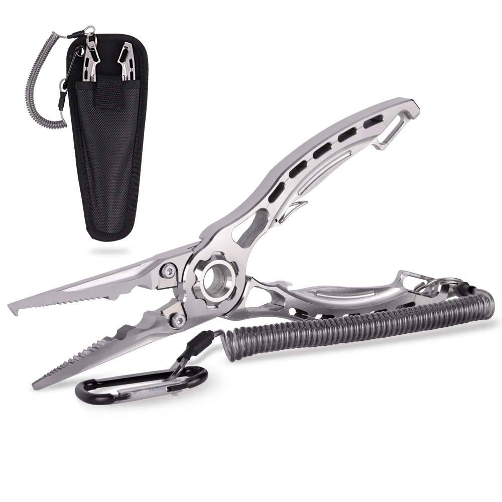 Высококачественные портативные рыболовные плоскогубцы из нержавеющей стали многофункциональные инструменты с защитой от ржавчины для морской воды