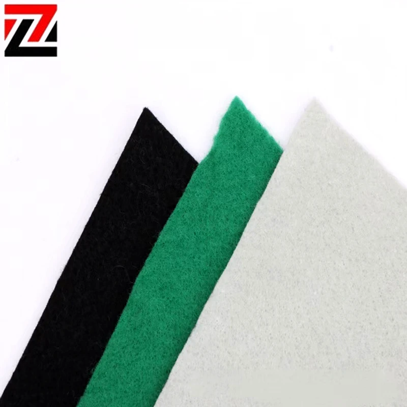 ZCWY 100-1000gsm нетканый геотекстиль полиэстер PP нетканый геотекстиль для дороги