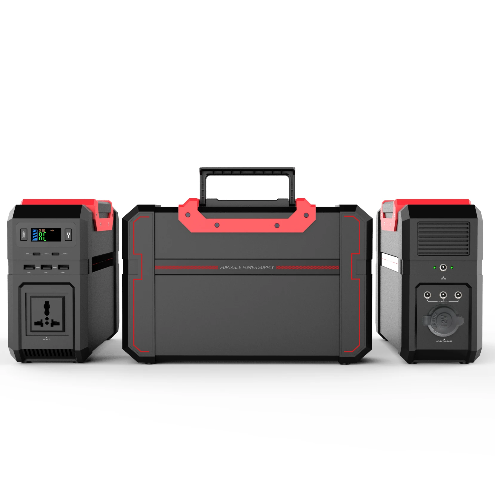 Portable Power Pack with pure sine wave Solar Power Generator Portable Power supply for Japan market Portable solar battery