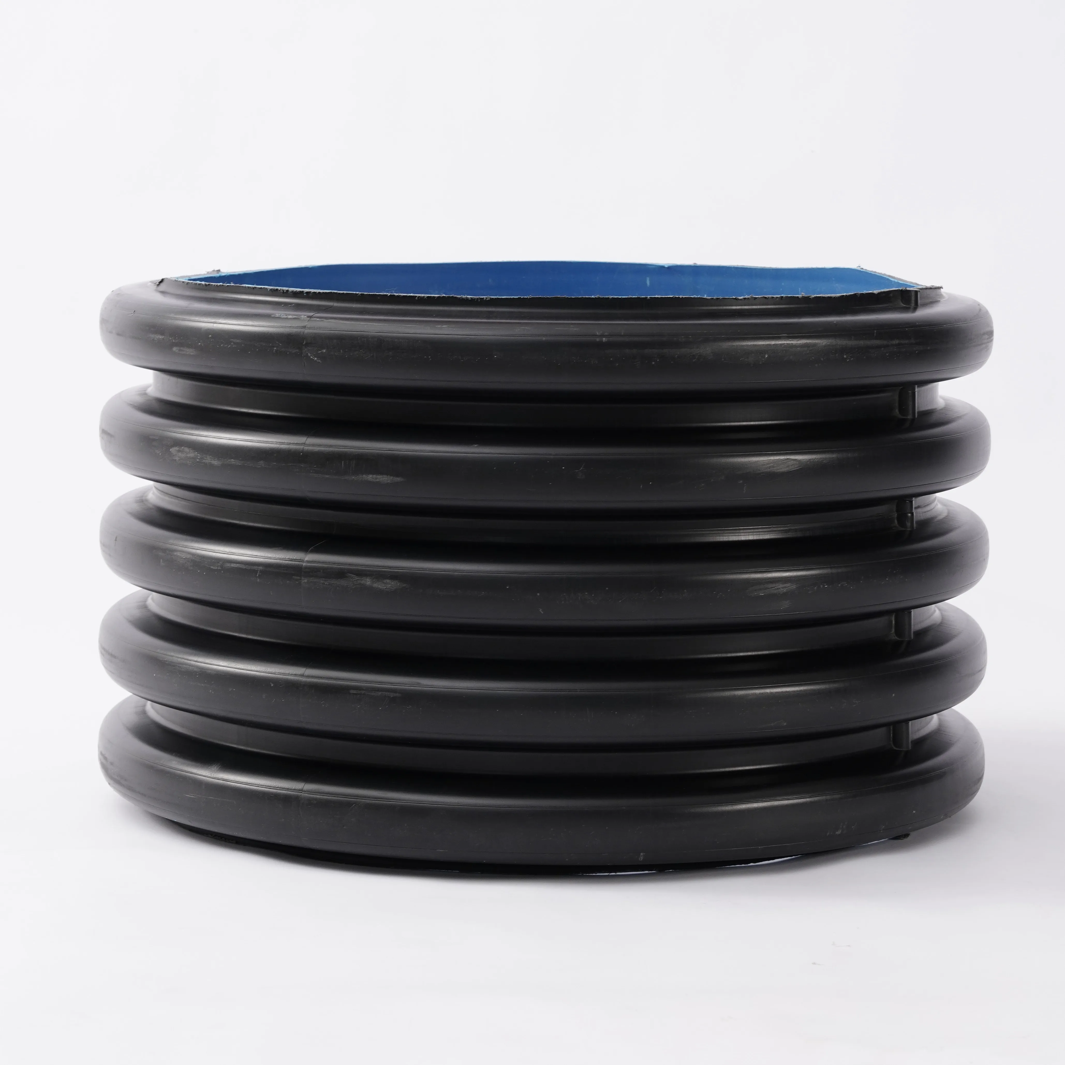 Двухстенная гофрированная труба Hdpe 300 500 800 1000 пластиковая трубка большого диаметра для дренажа
