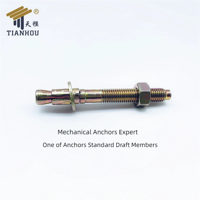 M10 Galvanized Wedge Anchor Bolt Mechanical Anchors