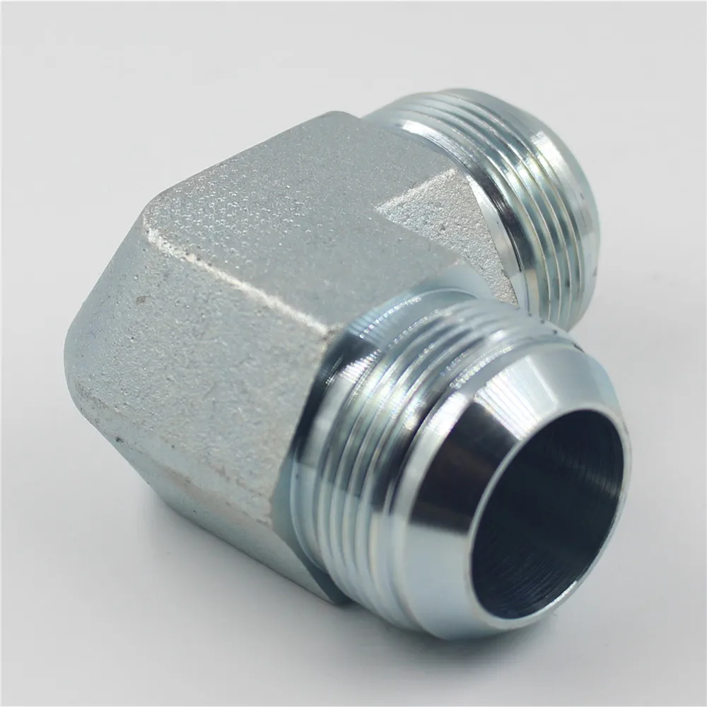 1J9 JIC Elbow Fitting 74 Degree Hydraulic Adapter
