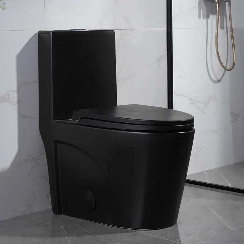 OVS Buy Commodity From China Black Toilet  Cheap Personalized Bathroom Water Closet Toilet Bowl Black