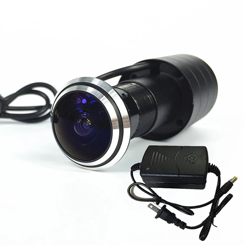ahd cvbs mini door eye hole peephole video camera