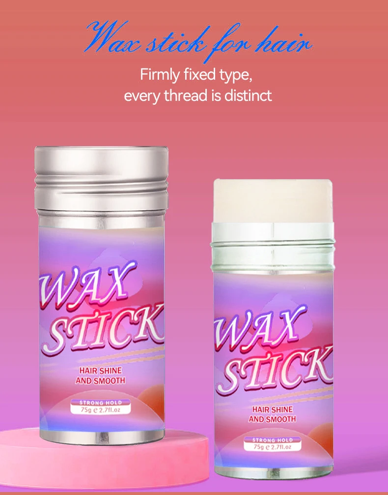 Uufinewholesale Private Label Natural Looking Hair Wax Stick For Broken Flyaways Hair