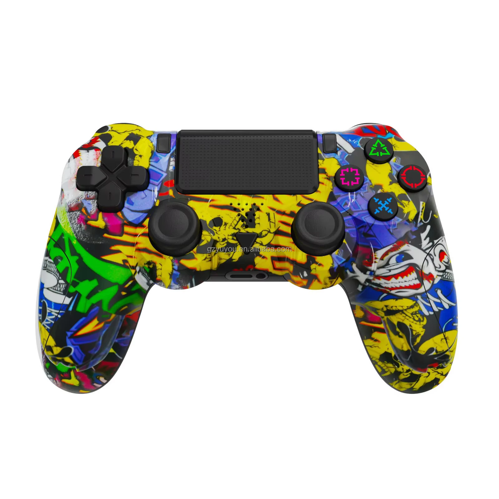 Bluetooth Controller Dual Vibration Wireless Gamepad For PS4 Playstation 4 Game Console PS3 PC Wins 7 8 10