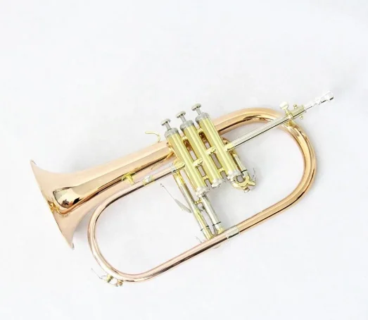 professional  Bb flugelhorn Nickel Plated  Popular Flugel horn