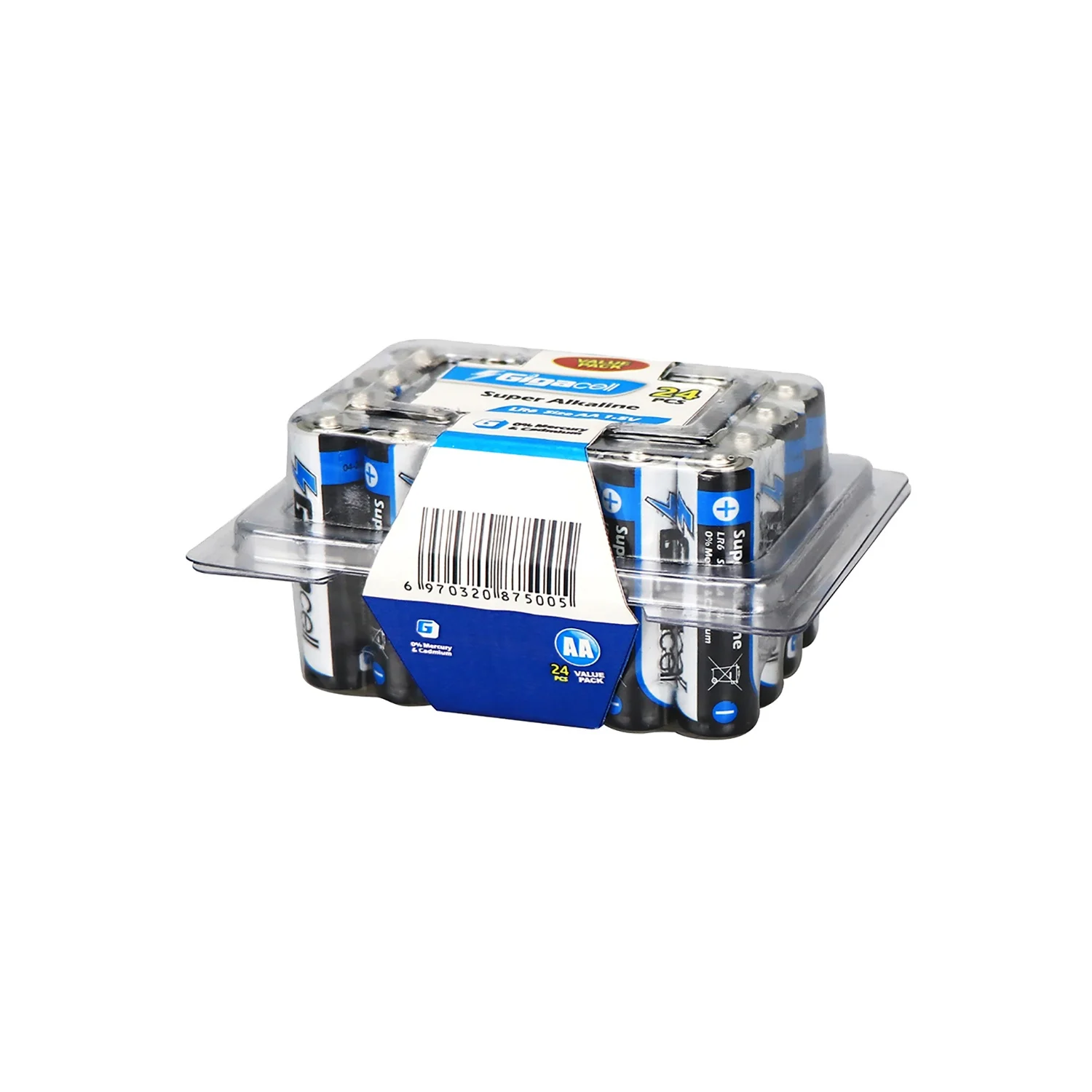 Gigacell 1.5v Super Alkaline / LR6 AA Alkaline Battery Remote Control Toys Battery