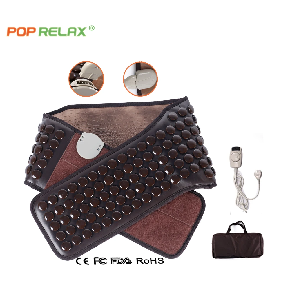 Tourmaline Customized health care natural hot warm female Menstrual cramp Pain Relief infrared heat therapy massage waist  belt