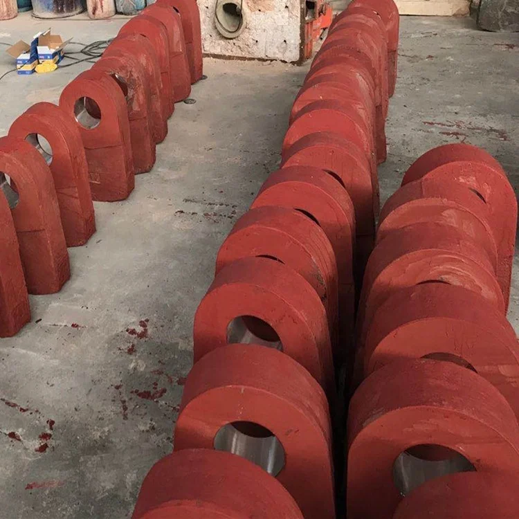 Wear Resistant Stone Crush Hammer Head for hammer crusher Casting Parts