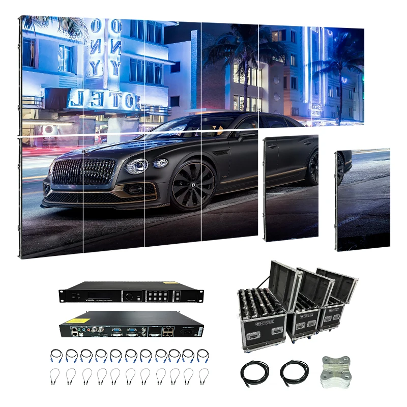 hot sexi video modular hd led tv large digital advertising display screen wall p2 p2.5 p1.9 digital billboard screen for sale