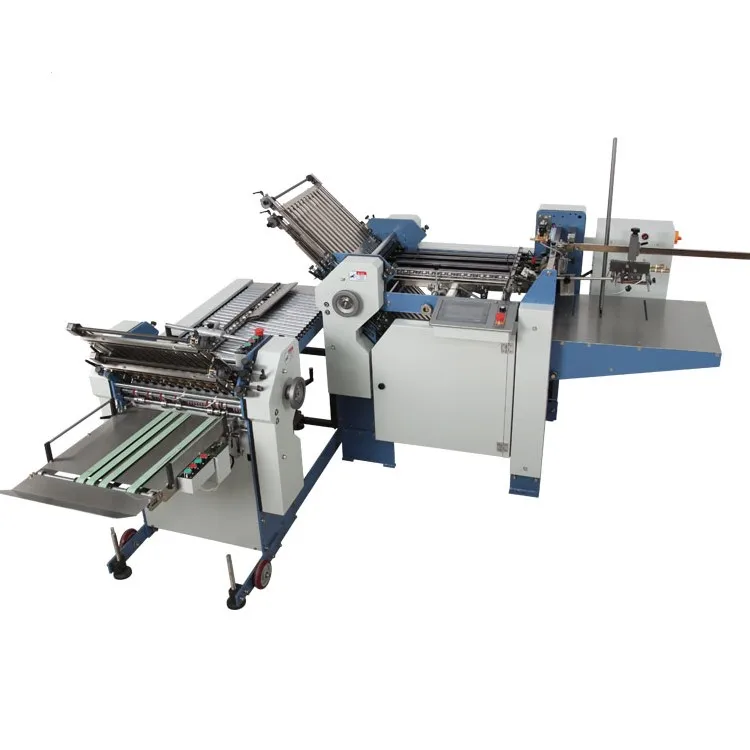 009 480T-4k+4k Hot Sell Automatic Paper Leaflet Folding Machine
