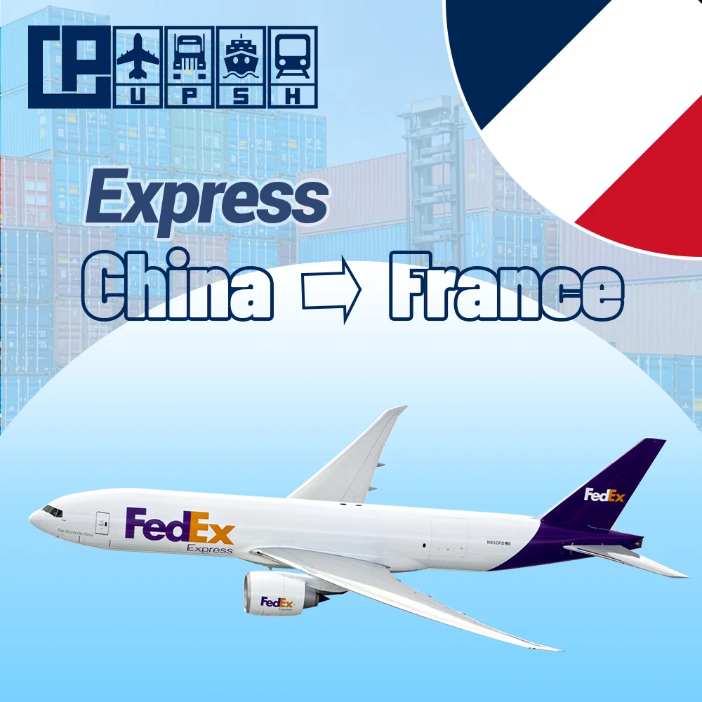 DHL EMS FedEx 4PX  post air mail International dropshipping Express from China DDP DDU Transit freight forwarder to France