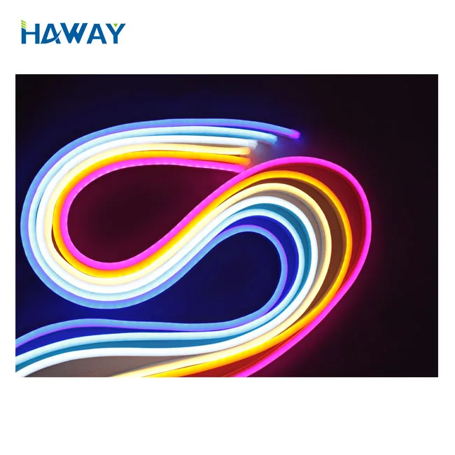 
2019 new product 6*12mm neon light 2835 outdoor Changeable shape Flexible LED Neon Strip Lights 
