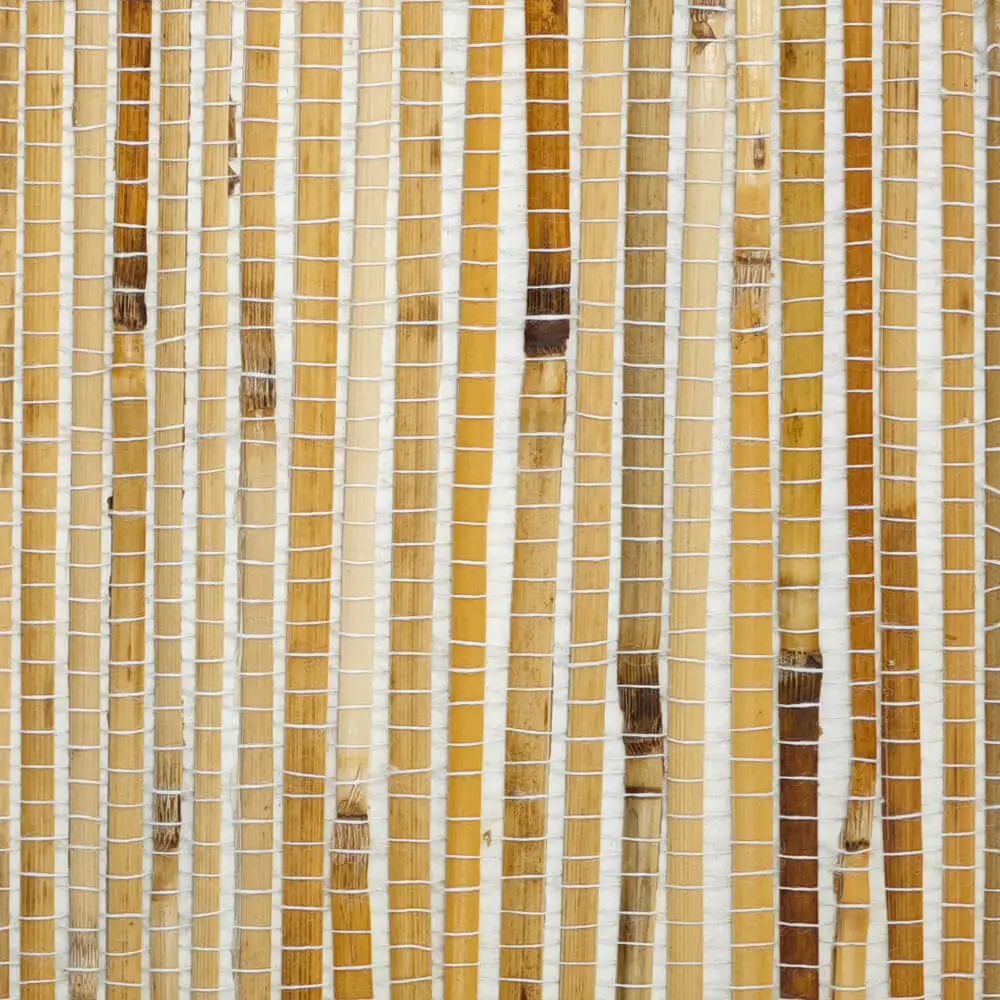 Natural Material Reed Grasscloth Wallpaper Textured for Home Wall Decoration