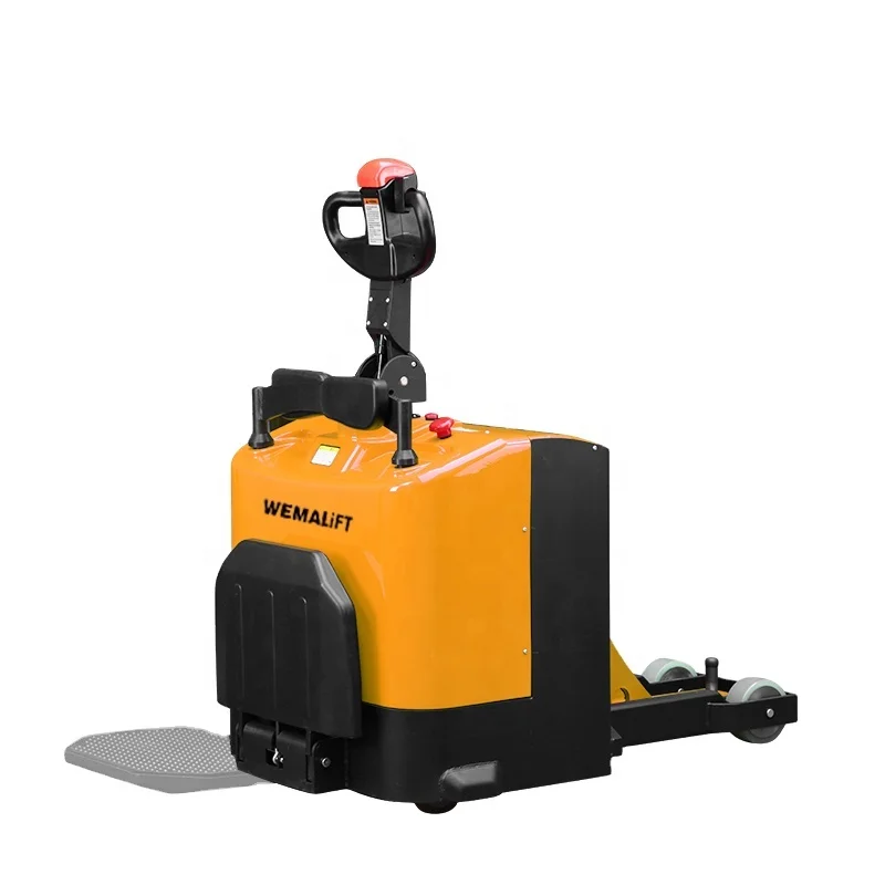 Heavy Duty Stand Driving 8T Electric Tow Tractor  with EPS