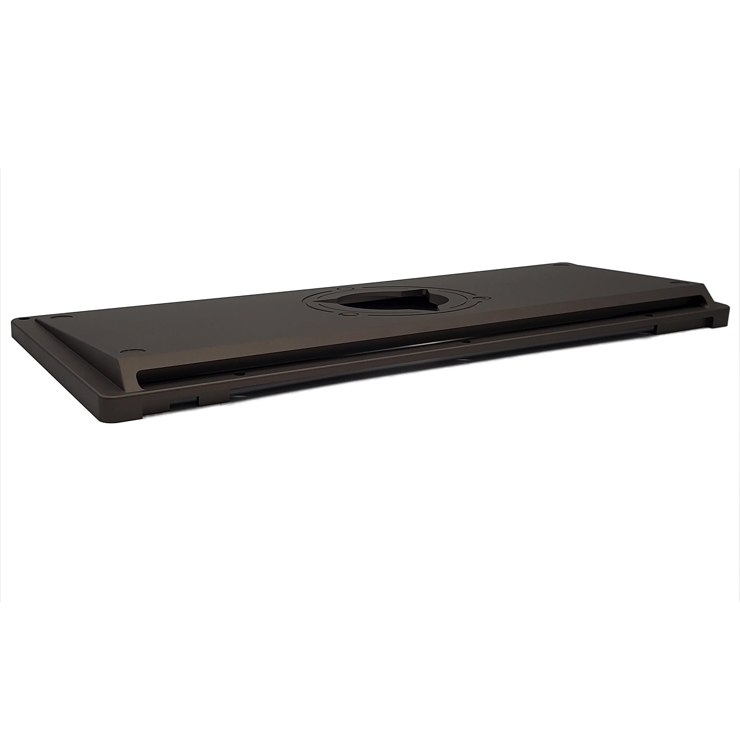 Anode Aluminum Cnc Gaming cutsom Keyboard Mechanical Positioning Plate