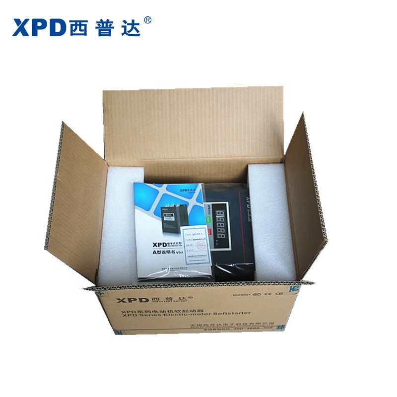 Трехфазный двигатель переменного тока XPD серии 3100, 220 В, 380 В, 440 В, 22 кВт, интеллектуальный мягкий стартер