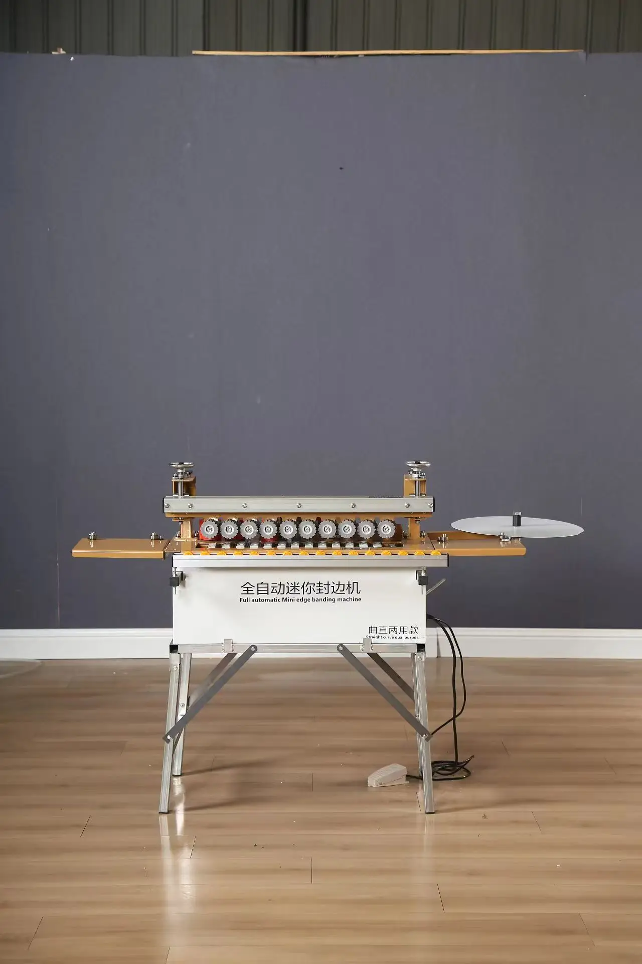 Woodpro DY05 Curve Straight Edge Banding Machine Wooden Furniture Processing  PVC Edge Banding Wood Based Panels Machinery
