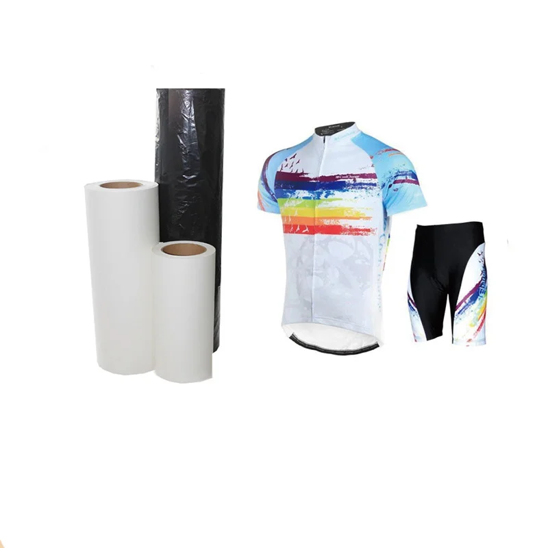 QY Customized Size Fast Dry Lowest Sublimate Inkjet Transfer Paper For Dark Fabric