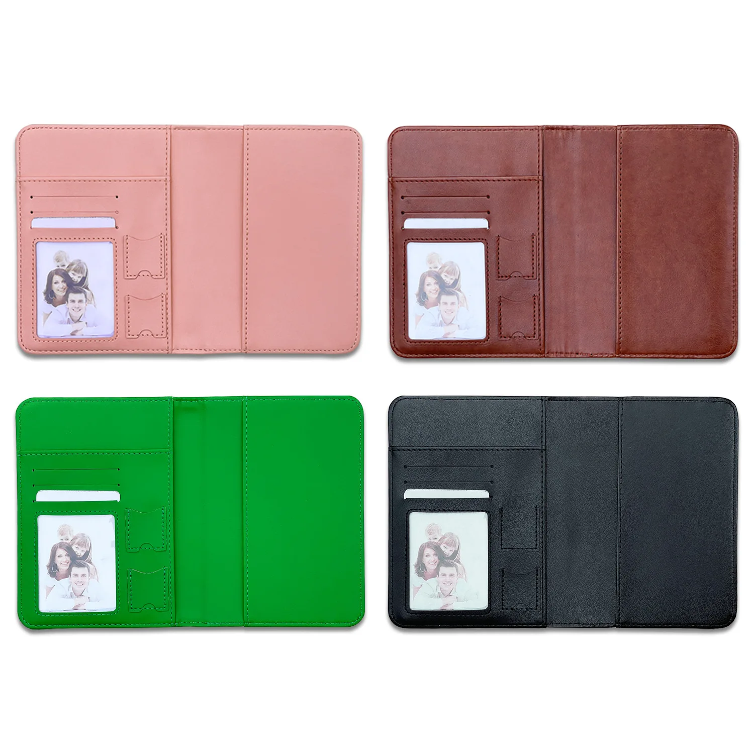 Blank  Sublimation Passport  holder travel document holder