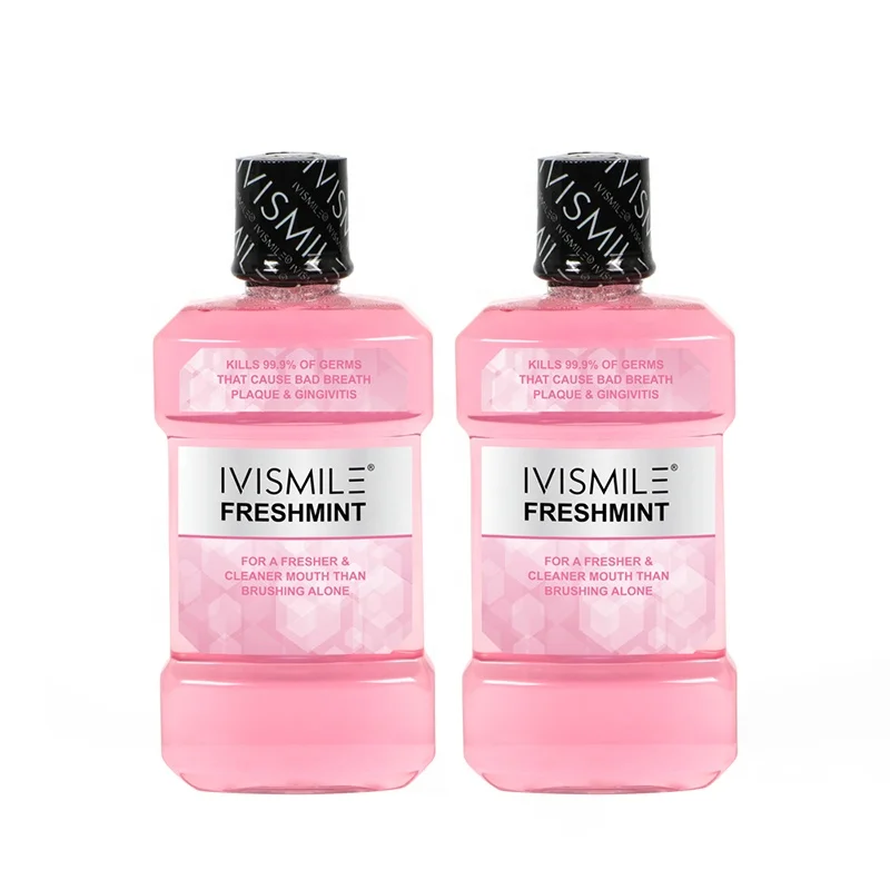 IVISMILE Oral Care Factory Private Label Wholesale Mouthwash 250ml Mint Flavor