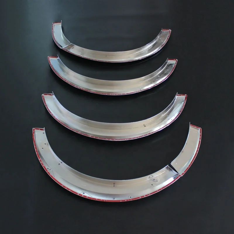 Chrome Commercial Vehicle Hiace 2015 Fender Flares Kits Front And Rear Wheel Arches Body Kits