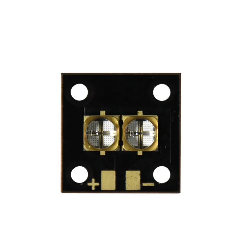 UV LED Module 20W 22mm Quartz Lens Lamp Beads 365nm to 405nm-405nm curing light 365nm to 405nm