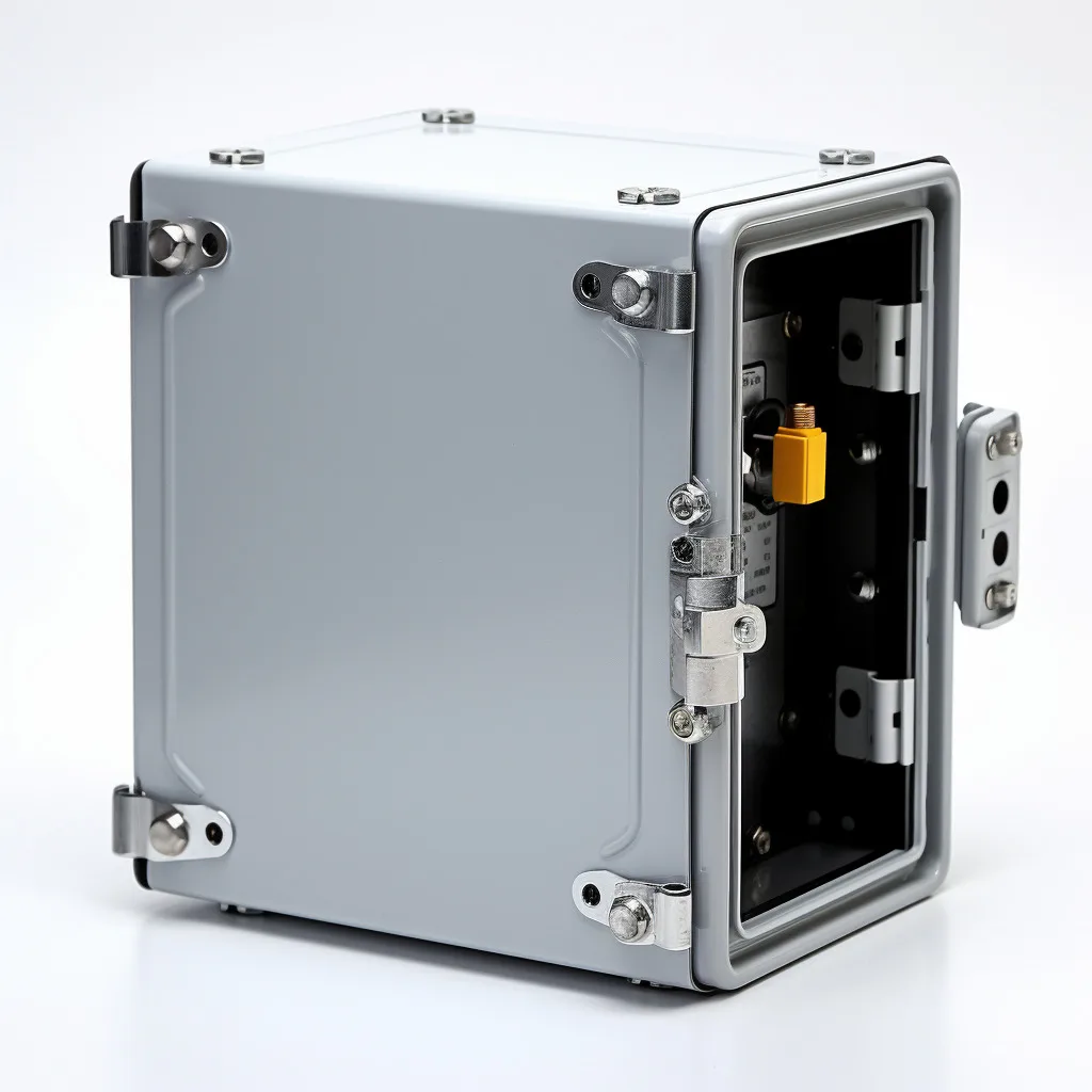 Custom aluminum metal project box enclosure electric cabinet metal enclosure IP65 sheet metal enclosure