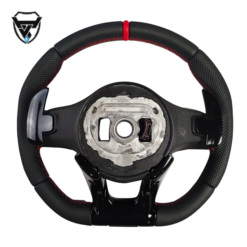 Customized black kit  red label steering wheel for Mercedes Benz A GLA B GLB C GLC E GLE CLS ZC-809-P74-F