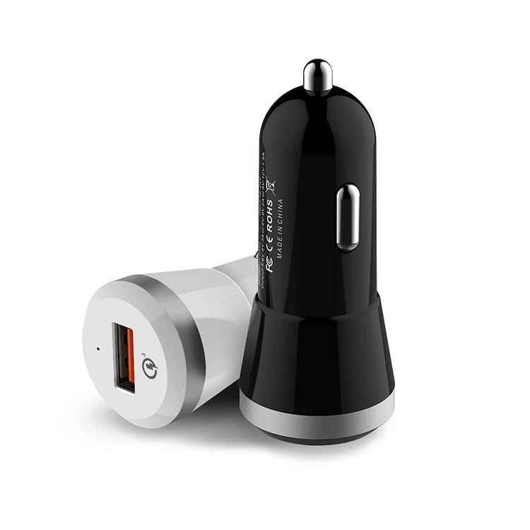 
2 Type-c PD Ports 30W Super Mini Car Charger Dual USB-C Car Charger For iPhone 