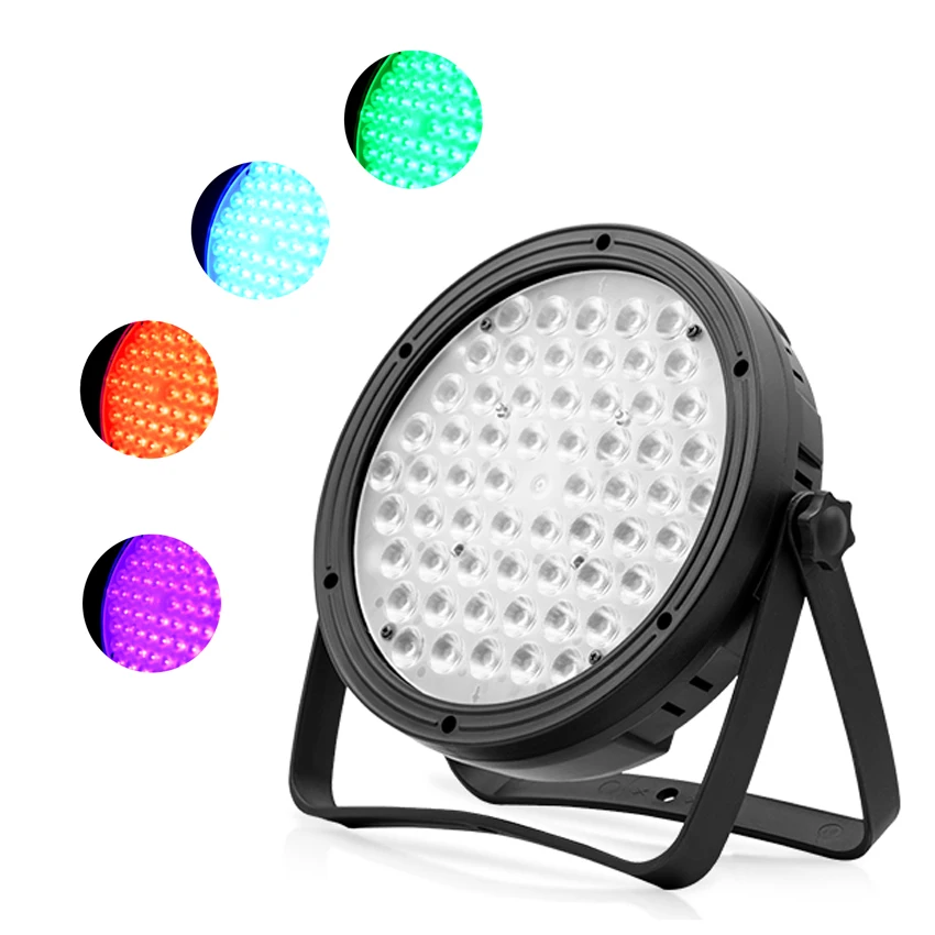 Big Dipper LPC120 Flash Effect Par Light 60x2W RGBW 4 in 1 Stage Lighting for Birthday Dj Party Club Bars