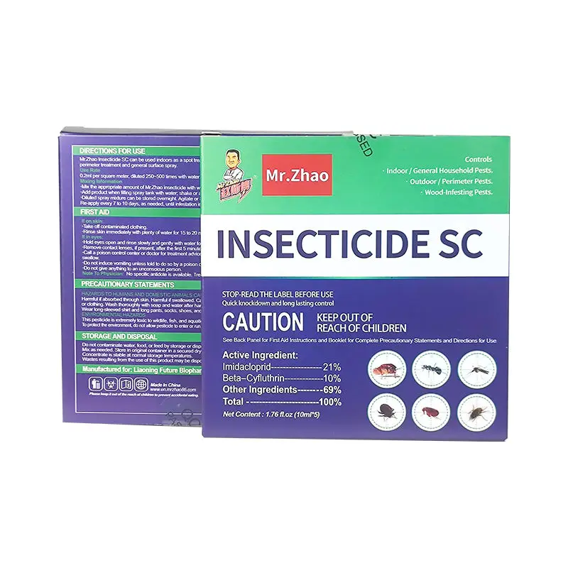 Mr.Zhao Household Pesticide 31% Effect Suspension Concentrate BedBug Ant Fly Cockroach Flea Killer Insecticide Pest Control