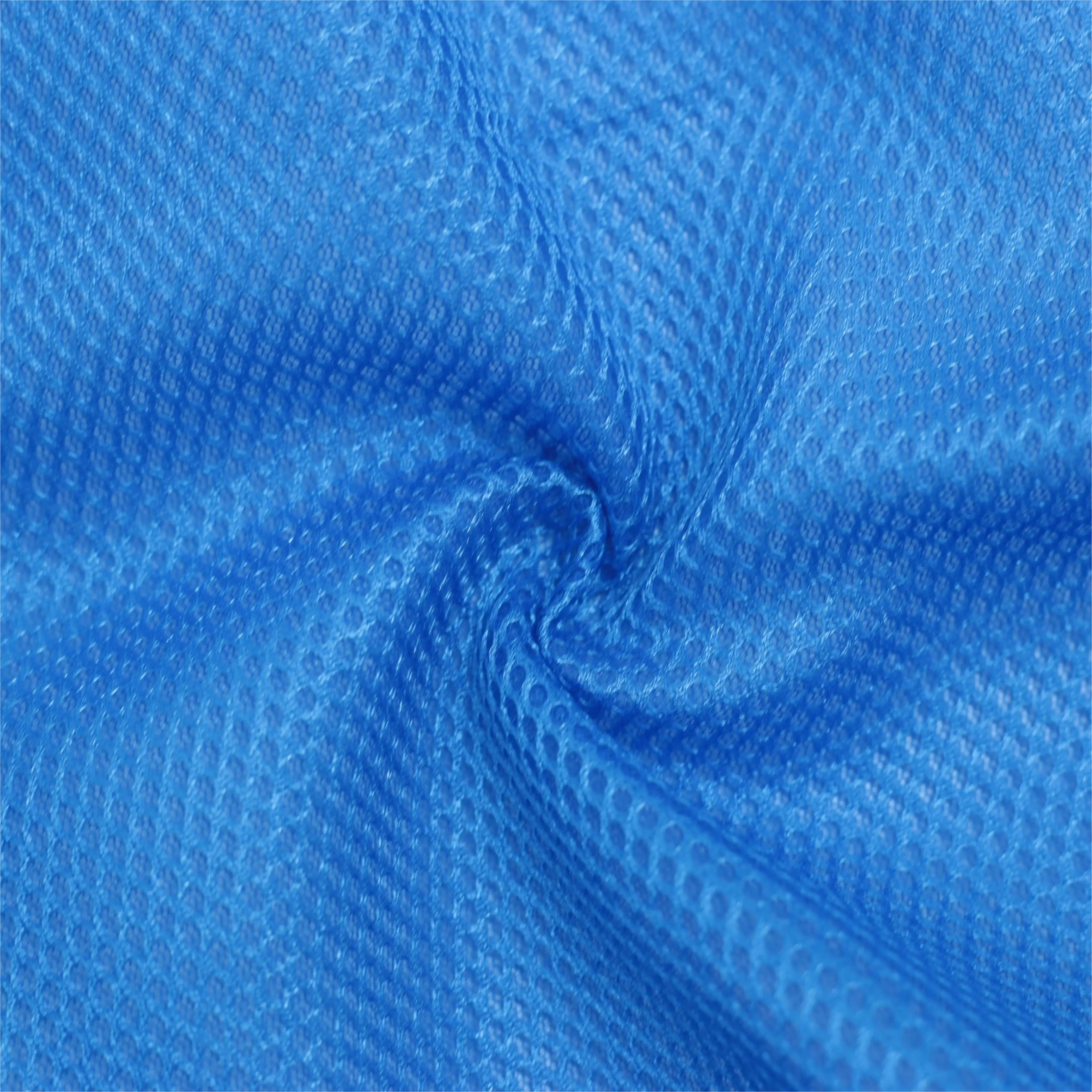 Eco-friendly 100 polyester fabric 3d air mesh fabric for  schoolbag shoulder belt luggage