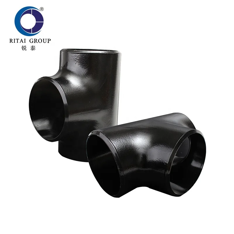 butt weld tee elbow tee reducer pipe fitting tube medium pipe fitting tee