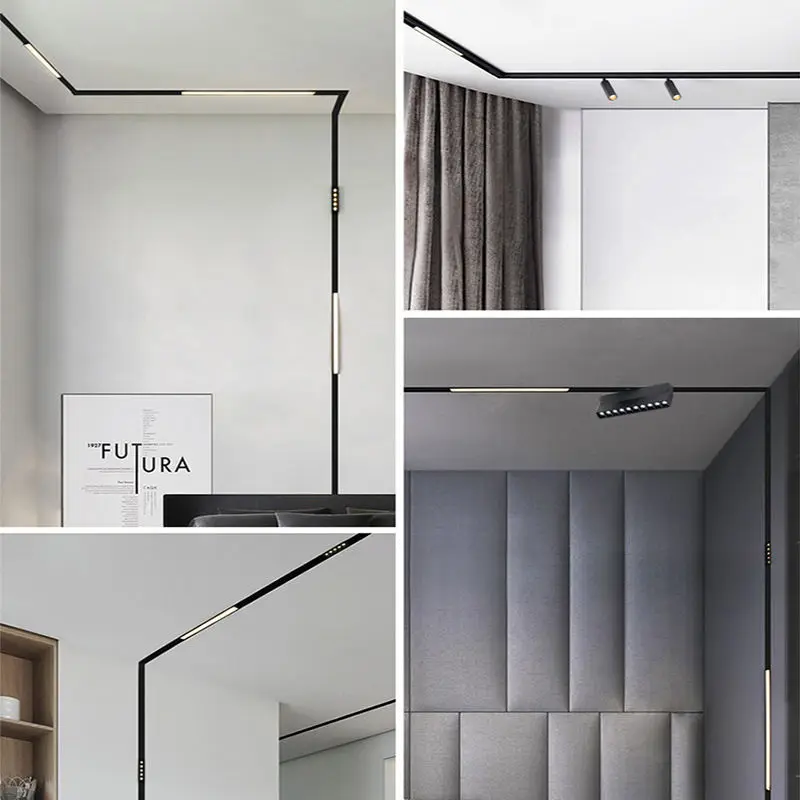 KLUMIA Good Quality 100W 150W 200W Magnetic Track Light Built in LED Light Driver