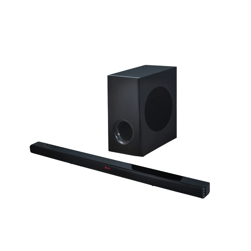 40 W Home theater TV bluetooth soundbar with wired subwoofer