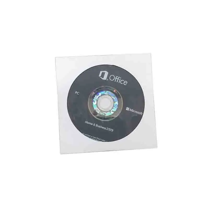 MS Office 2019 Home And Business CD  and sticker Key Card for PC office 2019 HB online binding activation