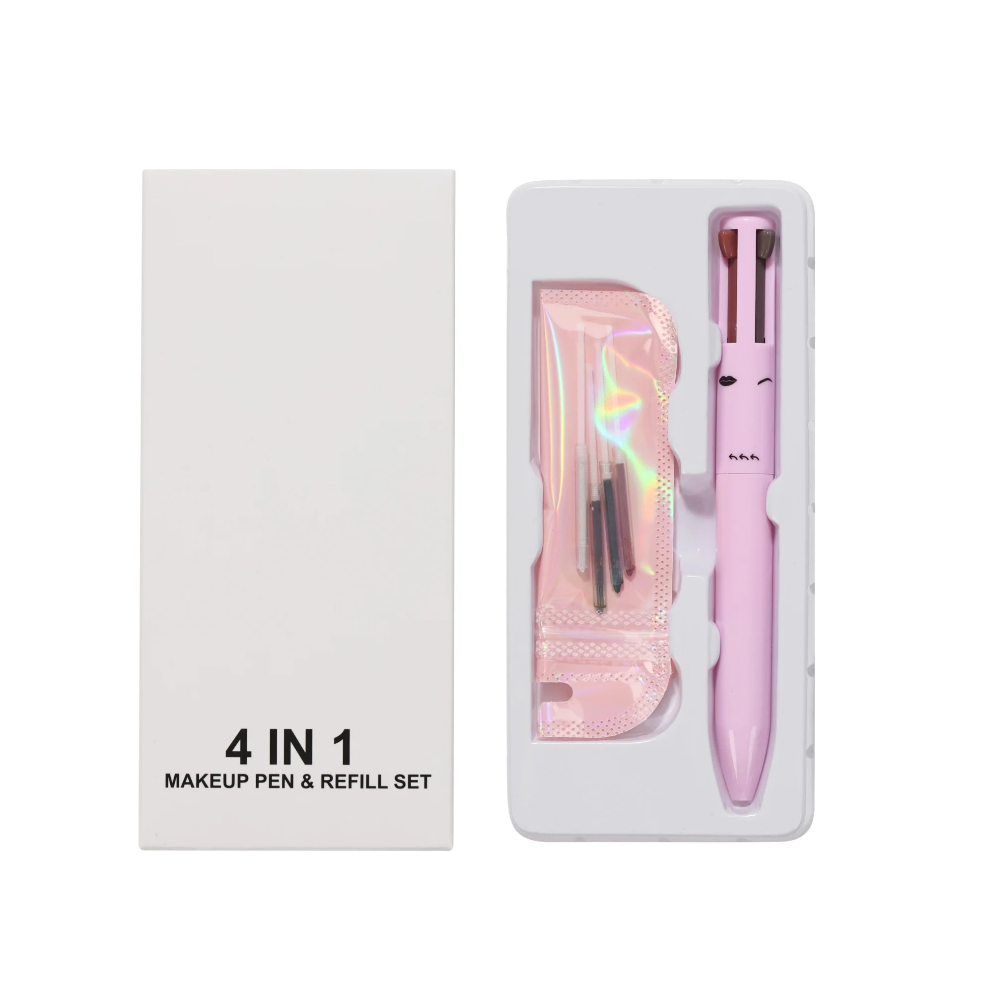 Professional Makeup Cosmetic Multifunction Touch up 4 in 1 Makeup Pen  Simple Eyebrow Pencil Easy Brow Contouring Pen